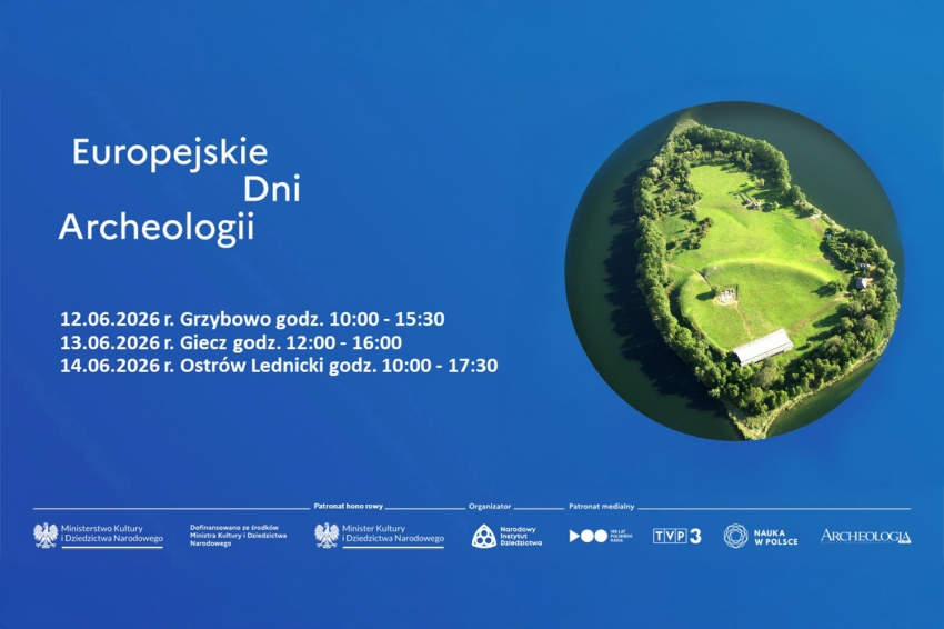 Materiał graficzny Europejskich DNi Archeologii - logotyp - mury