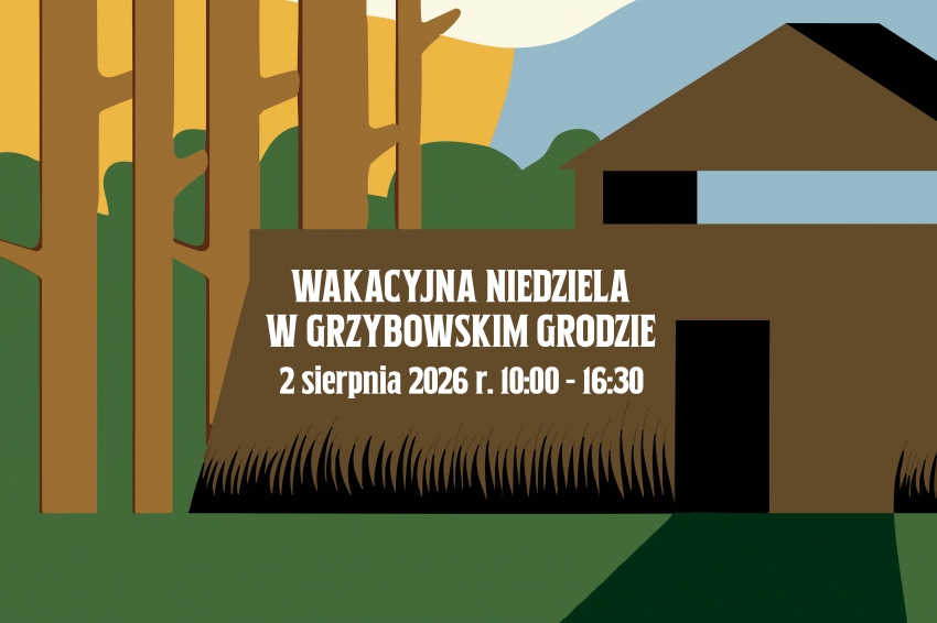 Grafika - Wakacyjna niedziela w Grzybowie