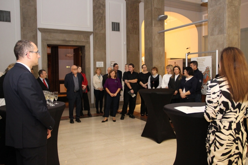 wernisaż wystawy w NBP