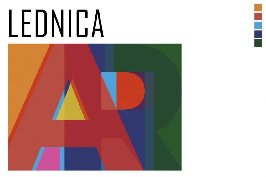 Grafika Lednica ART - napis 