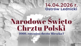 plakat - Narodowe Święto Chrztu Polski - zaproszenie - 14.04.2026