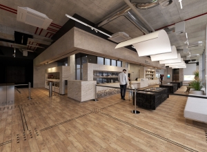 Wizualizacja kawiarni